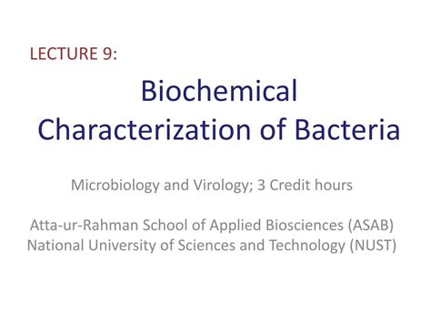 Biochemical and molecular identification and characterization of .